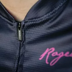 Rogelli Marble Kortærmet Jersey Til Kvinder Blå / Pink -Cykeltøj til kvinder Salg Rogelli Marble Kortaermet Jersey til 1645440667 09