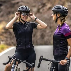 Rogelli Marble Kortærmet Jersey Til Kvinder Sort / Grå -Cykeltøj til kvinder Salg Rogelli Marble Kortaermet Jersey til 1645440861 05