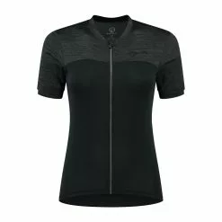 Rogelli Melange Kortærmet Jersey Til Kvinder Sort