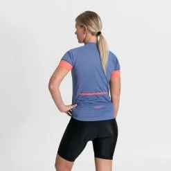 Rogelli Modesta Cykeltrøje Kvinder Blå/Koral -Cykeltøj til kvinder Salg Rogelli Modesta Cykeltroeje Kvinder B 1678452390 04