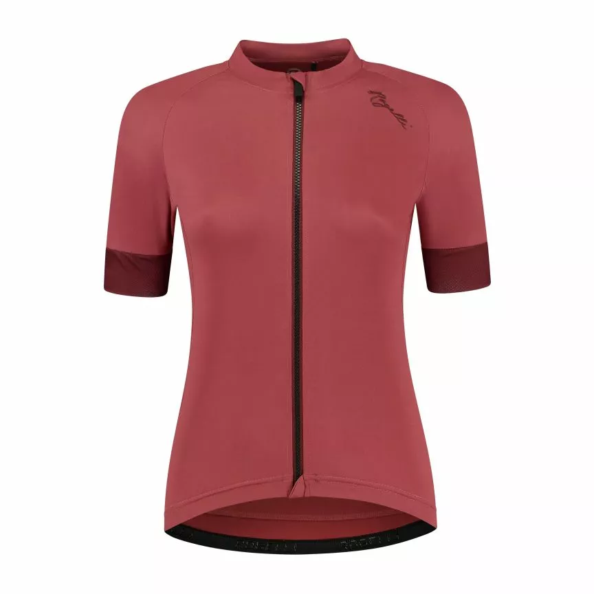 Rogelli Modesta Cykeltrøje Kvinder Cherry 1 Rogelli Modesta Cykeltrøje Kvinder Cherry