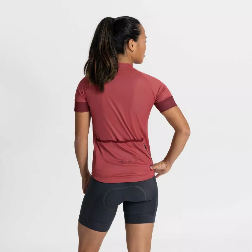 Rogelli Modesta Cykeltrøje Kvinder Cherry 5 Rogelli Modesta Cykeltrøje Kvinder Cherry - Billede 5
