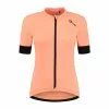 Rogelli Modesta Cykeltrøje Kvinder Koral/Sort -Cykeltøj til kvinder Salg Rogelli Modesta Cykeltroeje Kvinder K 1678452664