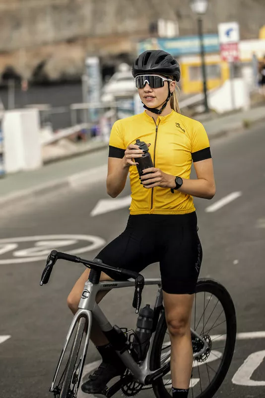 Rogelli Modesta Kortærmet Jersey Til Kvinder Gul 8 Rogelli Modesta Kortærmet Jersey Til Kvinder Gul - Billede 8