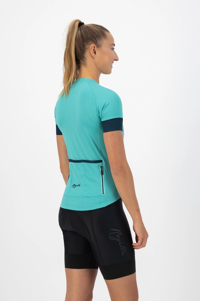 Rogelli Modesta Kortærmet Jersey Til Kvinder Tyrkis 5 Rogelli Modesta Kortærmet Jersey Til Kvinder Tyrkis - Billede 5