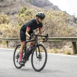 Rogelli Terrazzo Kortærmet Jersey Til Kvinder Blå / Pink -Cykeltøj til kvinder Salg Rogelli Terrazzo Kortaermet Jersey ti 1645442928 05