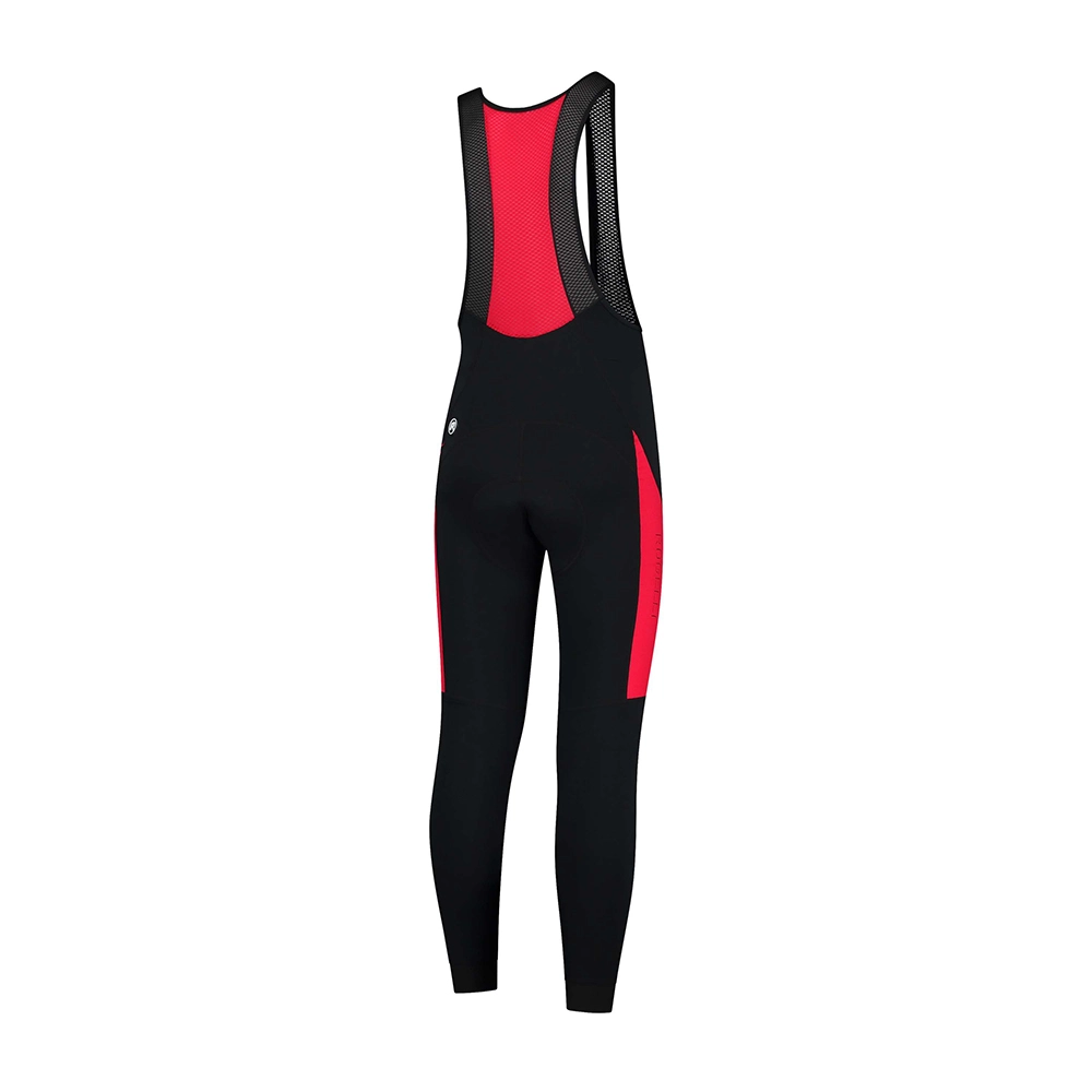 Rogelli Tyro Bibtight - Sort/Rød 2 Rogelli Tyro Bibtight - Sort/Rød - Billede 2