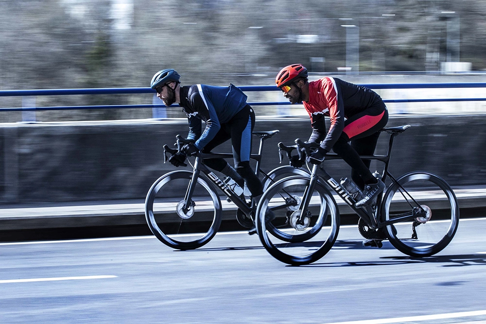 Rogelli Tyro Bibtight - Sort/Rød 6 Rogelli Tyro Bibtight - Sort/Rød - Billede 6