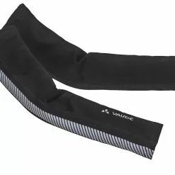 Vaude Luminum Armvarmer Sort Med Reflekser