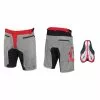 Force F-11 MTB Shorts Med Gelindlæg Grå/rød 3 Force F-11 MTB Shorts Med Gelindlæg Grå/rød -Cykeltøj til kvinder Salg force900330f11grey